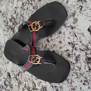 Gucci thong sandals